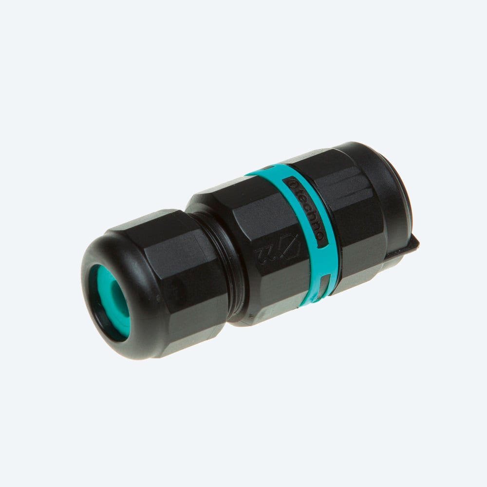 TECHNO - Giunto pannello NC 4p Vite M20 D7-12 IP68