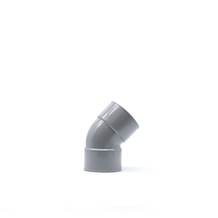 SISTEM AIR - CURVA PVC 45GR FF DIAM. 50
