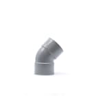 SISTEM AIR - CURVA PVC 45GR FF DIAM. 80