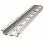 TEKNOMEGA - Profilo DIN simmetrico H7,5 preforato GUIDA SENDZIMIR FORATA 35X7,5 2M.