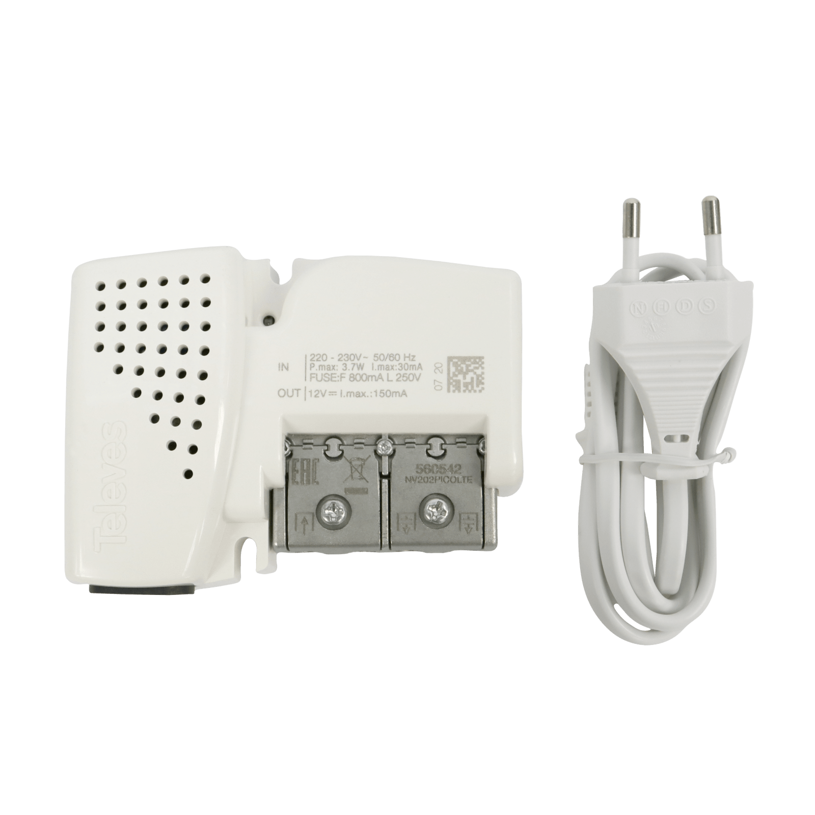 TELEVES - AM.INT.2U 47..790MHZ G10/20DB AUTOREG.+D
