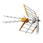 TELEVES - Antenna Terrestre V Zenit UHF (C21-48) G13DBI Multiplo 2do Dividendo Digitale LTE700.
