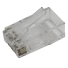 TELEVES - Connettore RJ45 UTP Cat.6 maschio per cavi dati.