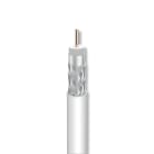 TELEVES - Cavo coassiale T100, 16VAtC Euroclasse Eca, schermatura classe A, 6,8 mm, rame bianco, 100m.
