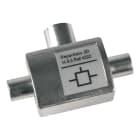 TELEVES - Derivatore 2 Vie Femmina-Maschio per Connettori IEC VHF/UHF.