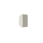 TELEVES - Cover con 1 foro per prese coassiali Vimar Arke bianca connettore plastica.