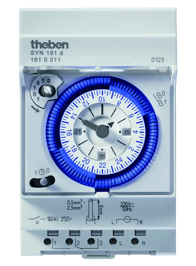 THEBEN - Interruttore orario analogico con programma giornaliero