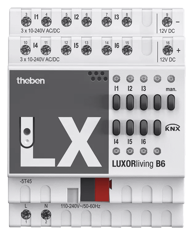 THEBEN - Ingresso binario LUXORliving 6-fold