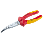 TRADEFORCE - Pinza isolata a becchi mezzitondi piegati 200mm