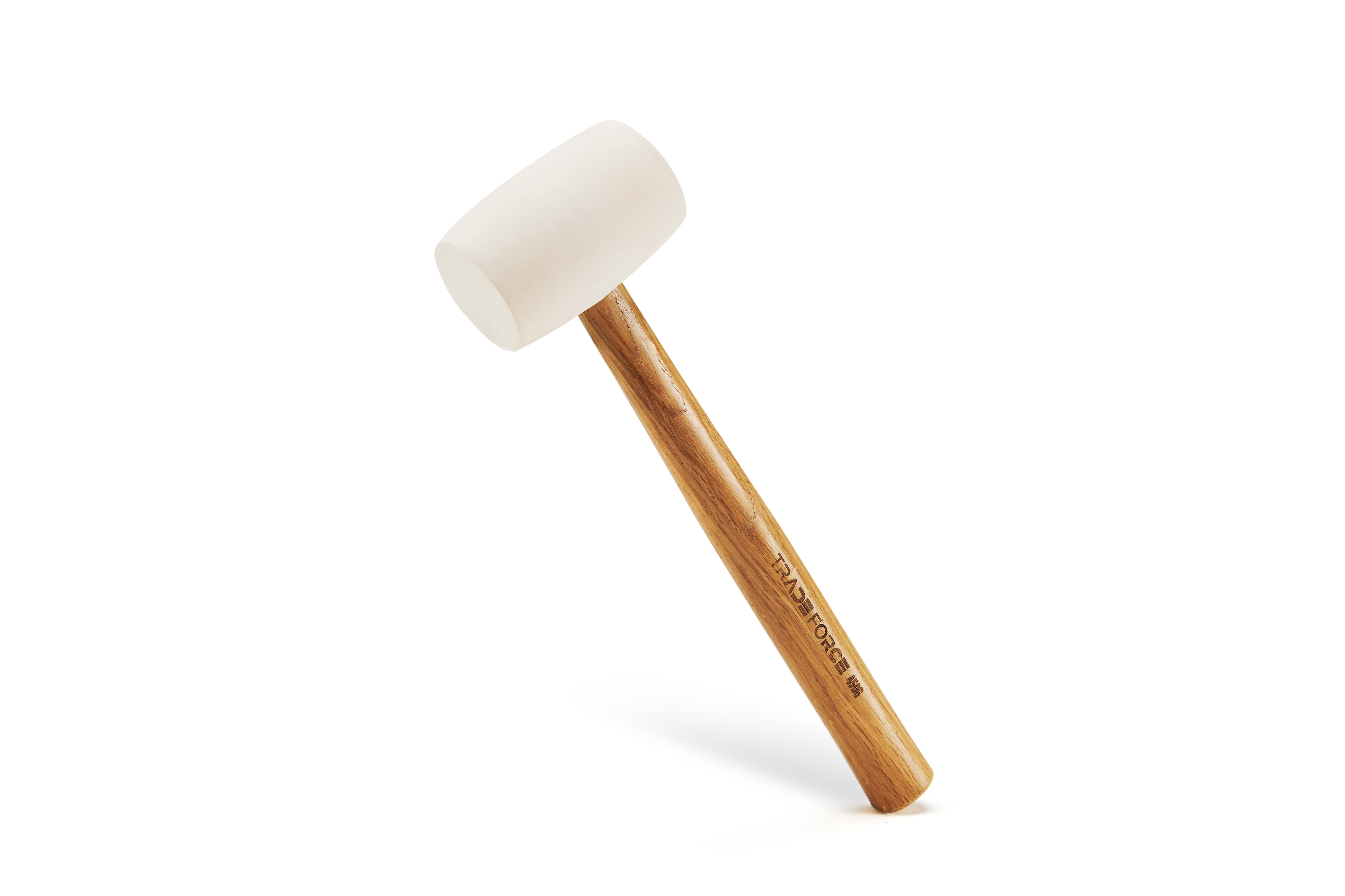 TRADEFORCE - Mazzuolo in gomma 450g con manico in legno duro