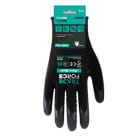 TRADEFORCE - 3 paia guanti force basic 13 grammi nero taglia 8 traspirante