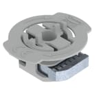 UNEX - Dado a molla profili Strut M8 in Galvanizzato classe 6