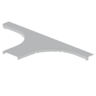 UNEX - Coperchio derivazione T grigio RAL7035 100 in U23X