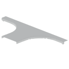 UNEX - Coperchio derivazione T grigio RAL7035 150 in U23X