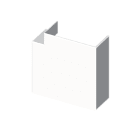UNEX - Angolo piano 60x60 in U24X