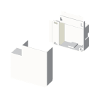 UNEX - Angolo piano 16x30 in U24X