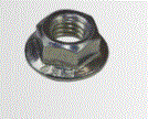 UNIFIX SWG - DADO 8G FLANGIATO E ZIGRINATO Z.B. M6