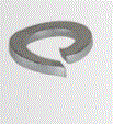 UNIFIX SWG - CF.ROND.GROVER.ZN. 15PZ D12