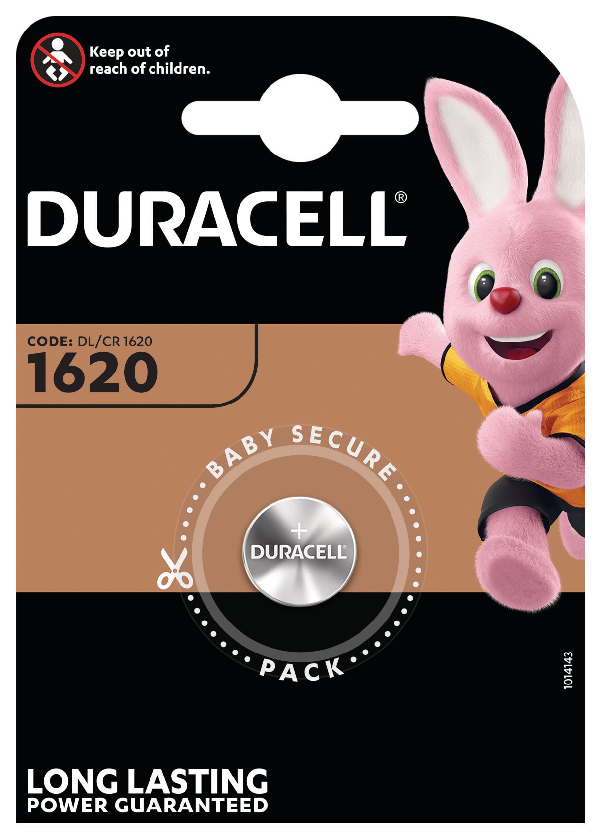DURACELL - DL 1620 BATT.LITIO 3V OROLOGI/CALCOLATR