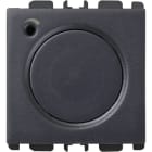 URMET - Suoneria elettronica con 2 sequenze regolabili a 12V CA-CC, design Nea in colore antracite.