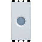 URMET - Diffusore trasparente per LED, 1 modulo, Nea, bianco, verde, 1 metro.