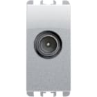 URMET - presa tv diretta maschio 1 modulo attenuazione 0,5 db nea alluminio sat dir 0,5db 1m al