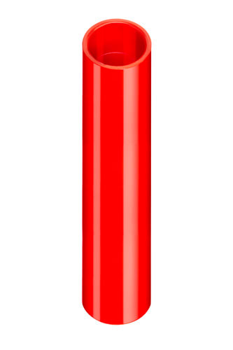 URMET - Tubo ABS rosso, linea 600, fornito in barre da 3m.