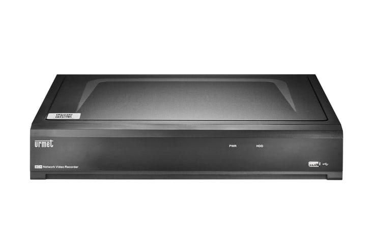 URMET - NVR 8CH 4K H.265 PoE Building&Retail 4 slot HD