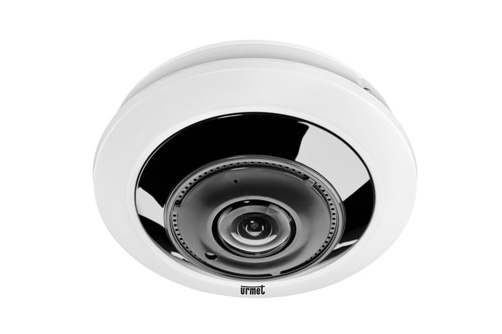 URMET - Telecamera Fish Eye IP 12M 180D Building&Retail PRIME.