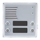 URMET - Frontale per posto esterno audio, 4 pulsanti su 2 file, Sinthesi S2 MOD.SINTHESI P/P.E.4 PULS.2 F.