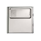 URMET - Frontale per posto esterno Sinthesi Steel senza pulsanti MODULO P/PE 0 PULS.
