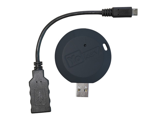 URMET - Interfaccia USB/radio YOKEY sistema Radio Power per la programmazione dei dispositivi via tablet tramite app YokisPRO.