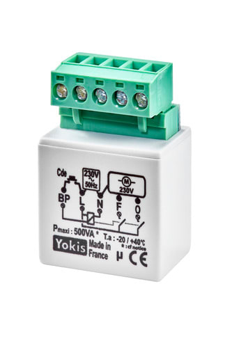 URMET - Convertitore di impulsi per centralizzazione moduli da 2000W CVR12 GAMMA2000.