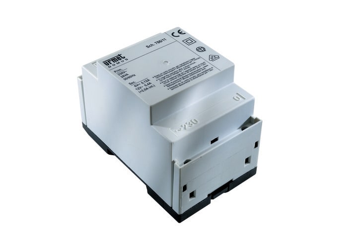URMET - Alimentatore per sistema citofonico, 28VA-230V.