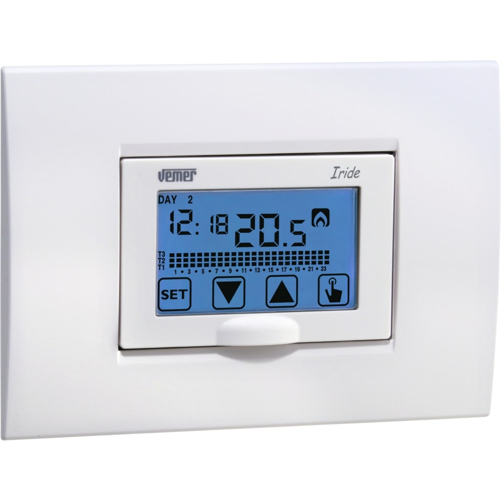 VEMER - IRIDE CRONOTERM. INCASSO TOUCH BATTERIA