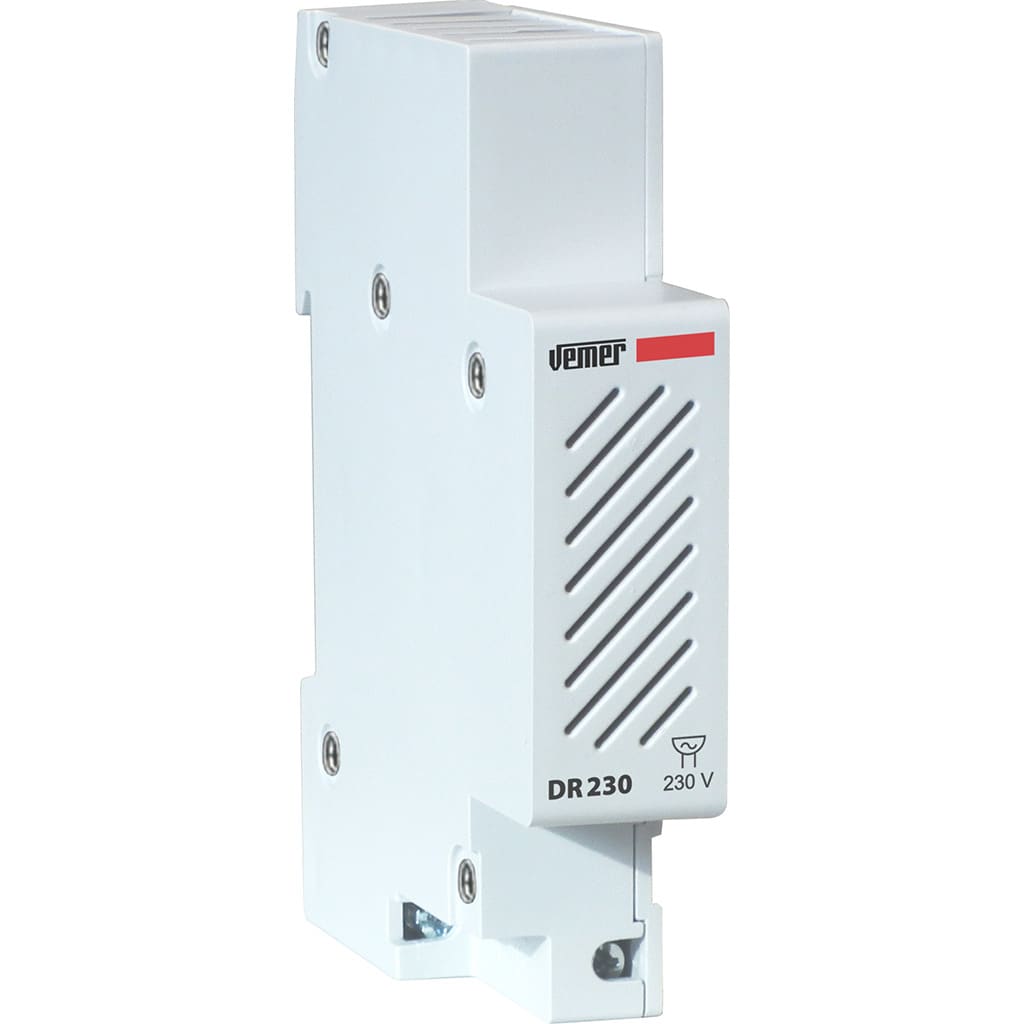 VEMER - DR 230 SUONERIA 1DIN 230 VAC