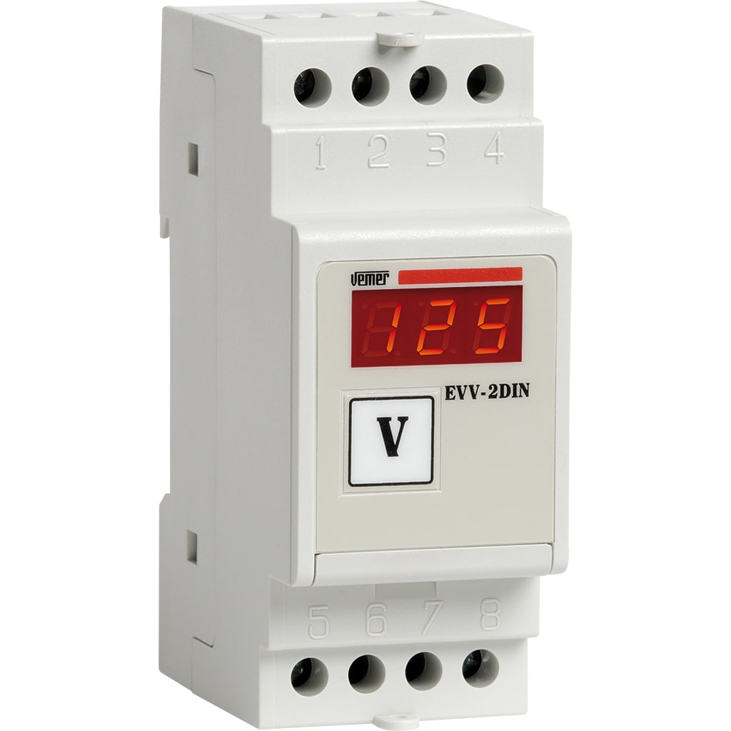 VEMER - EVV-2DIN VOLT. 10VCC 115/230VAC
