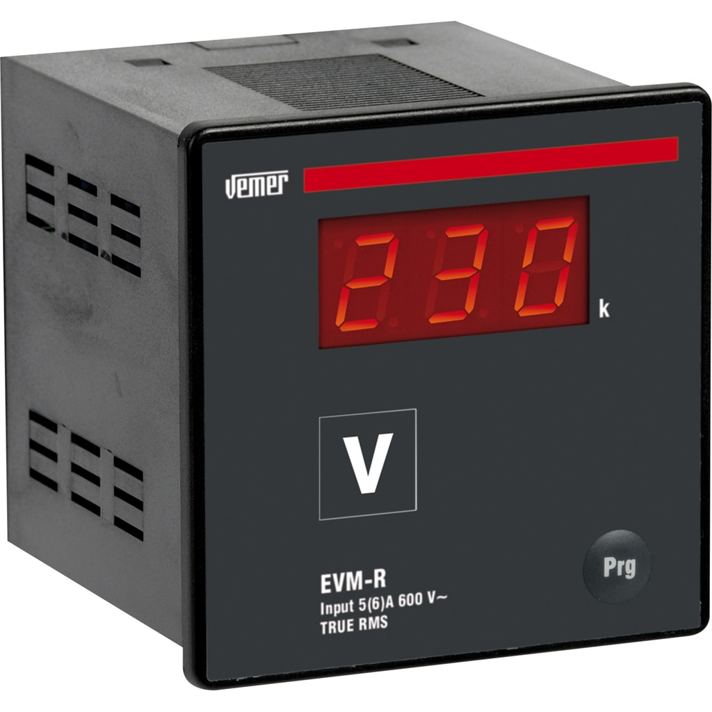 VEMER - EVM-R VOLT./AMP. 600V-X/5AAC 230VAC