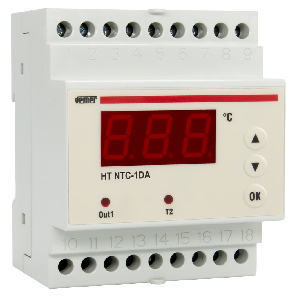 VEMER - HT NTC-1DA TERMOREGOLATORE 24/230 VAC