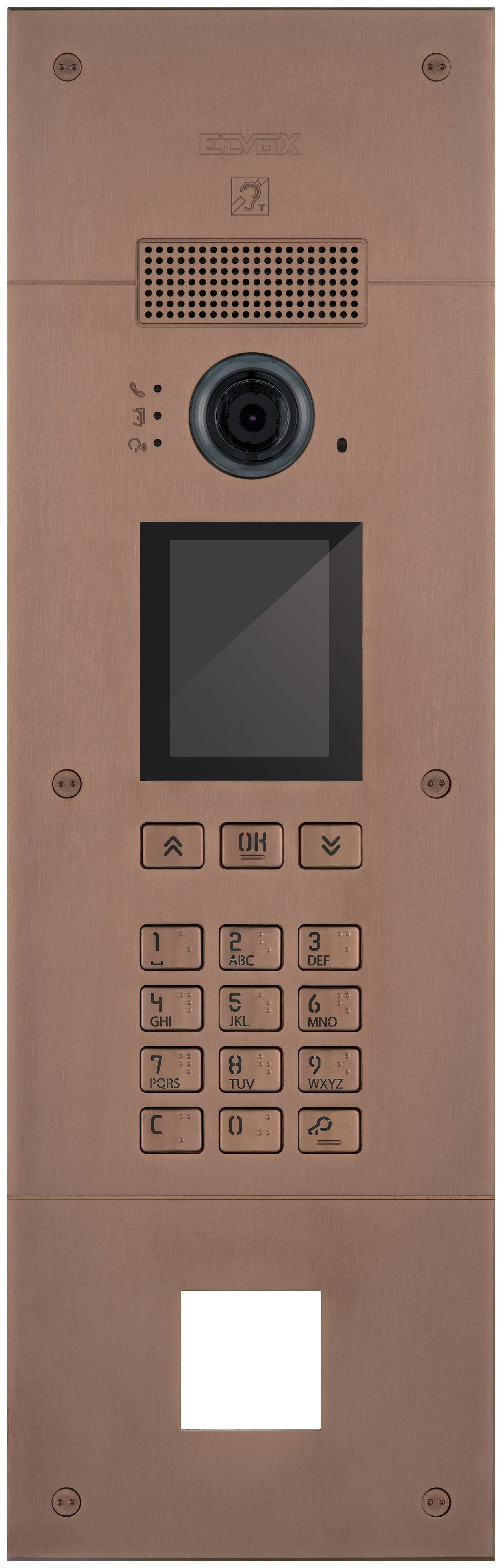 VIMAR - TARGA PIXEL UP 2F+ FORO LETT. 4X4 COPPER