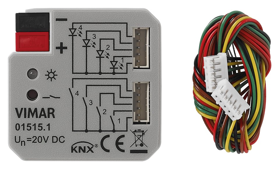VIMAR - INTERFACCIA 4 INGRESSI/OUT PER LED KNX