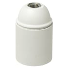 VIMAR - Portalampada E27 M10X1 Cm Liscia Bianco - Raccordo Vite Blocco Poliestere Rinforzato Vetro
