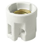 VIMAR - Portalampada E27 Porcellana Bianco Cilindrico Metallico Ø50 Mm
