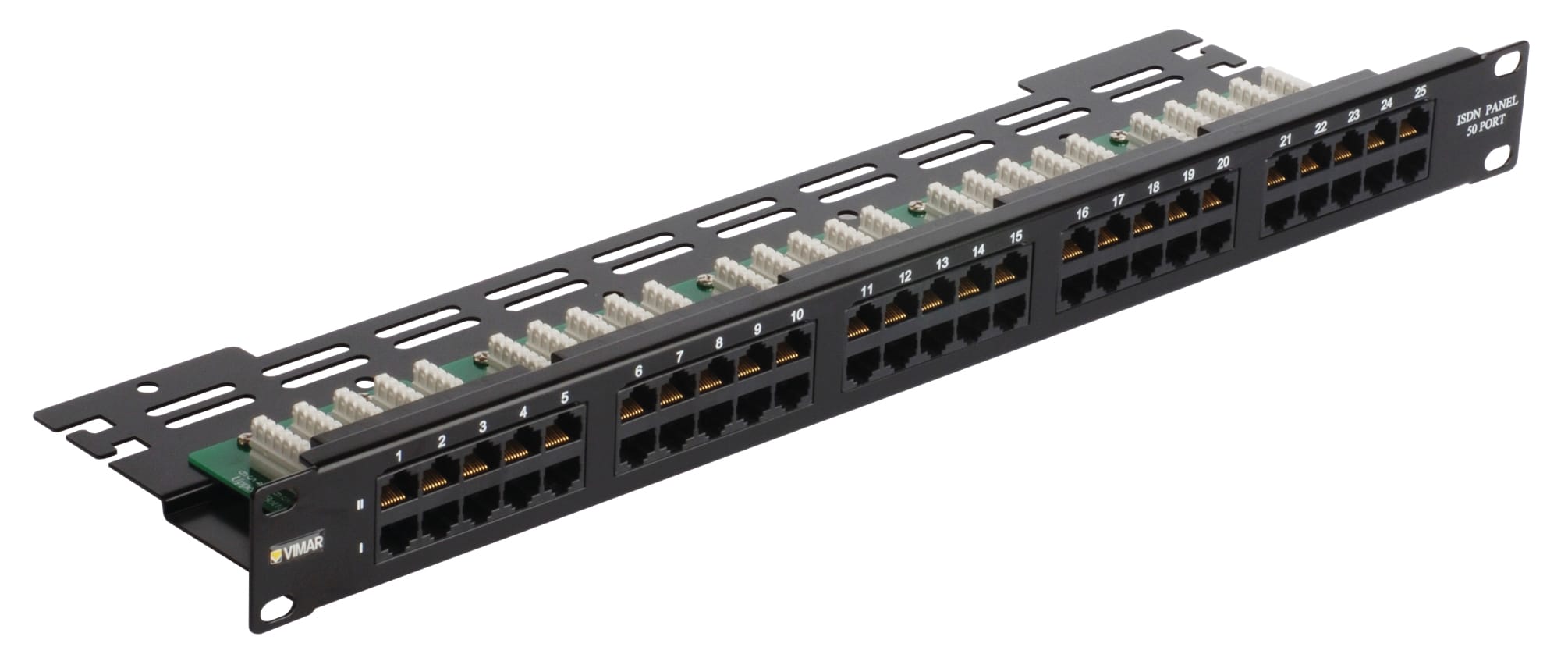 VIMAR - PANNELLO 50 RJ45 TELEFONICO 1U