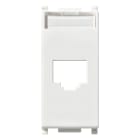 VIMAR - Adattatore RJ45 Amp Avaya Bianco - Connettori Amp/Tyco Jack Linea 110, Toolless MTRJ, Lucent Technologies/Systimax MGS500.