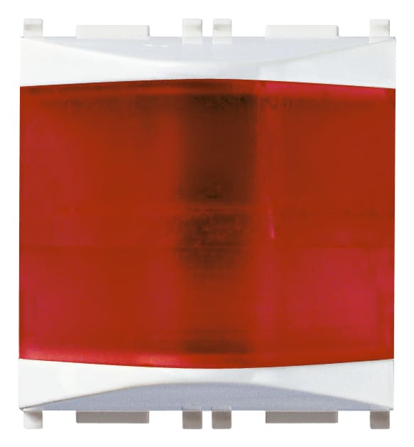 VIMAR - SPIA PRISMATICA ROSSO BIANCO