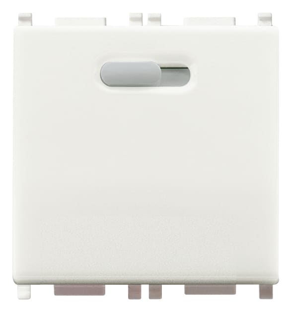 VIMAR - Lampada Segnapasso Led 230V Silver Alta Efficienza Luce Regolabile Su Tre Livelli 2 Moduli