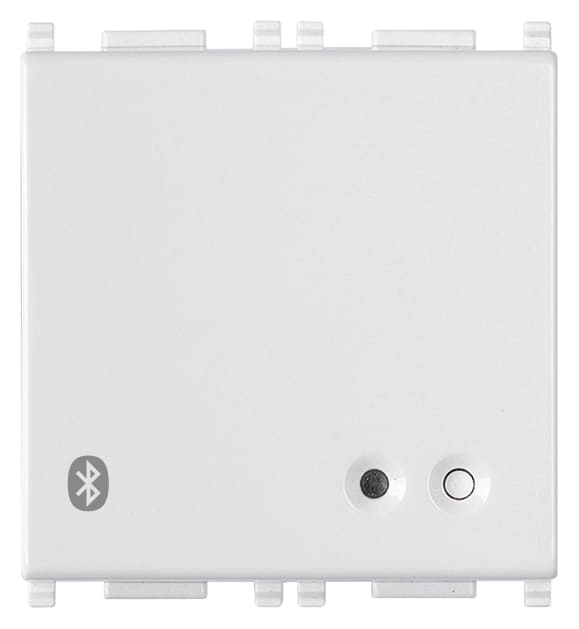 VIMAR - Interfaccia Bluetooth Bianco By-Me 2M per Domotica - Memorizzabili Fino a 8 Dispositivi Mobile - 2 Moduli