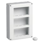 VIMAR - Contenitore Parete Verticale IP40 12M 4X3 Moduli Eikon, Arké e Plana