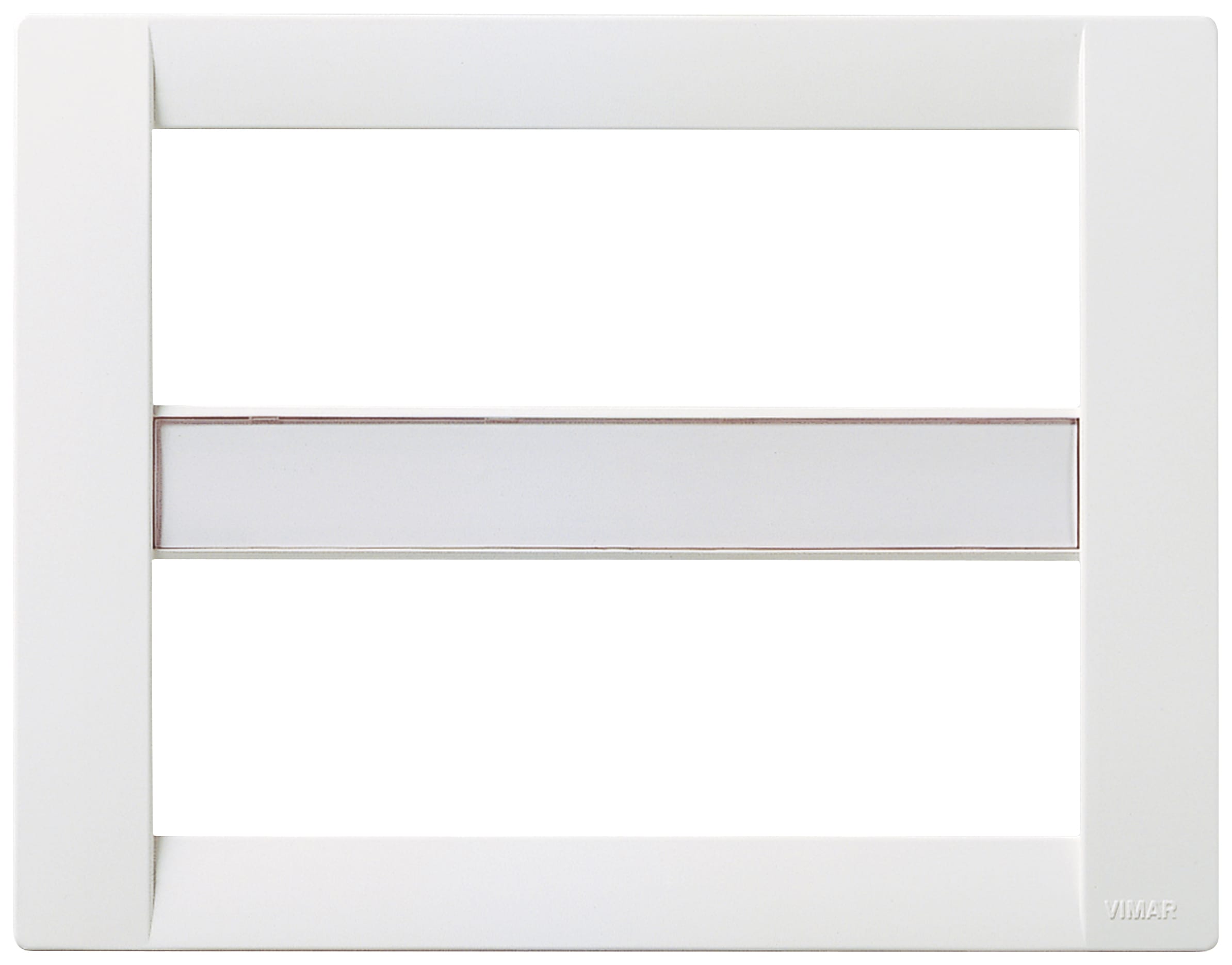 VIMAR - PLACCA CLASSICA 12M BIANCO
